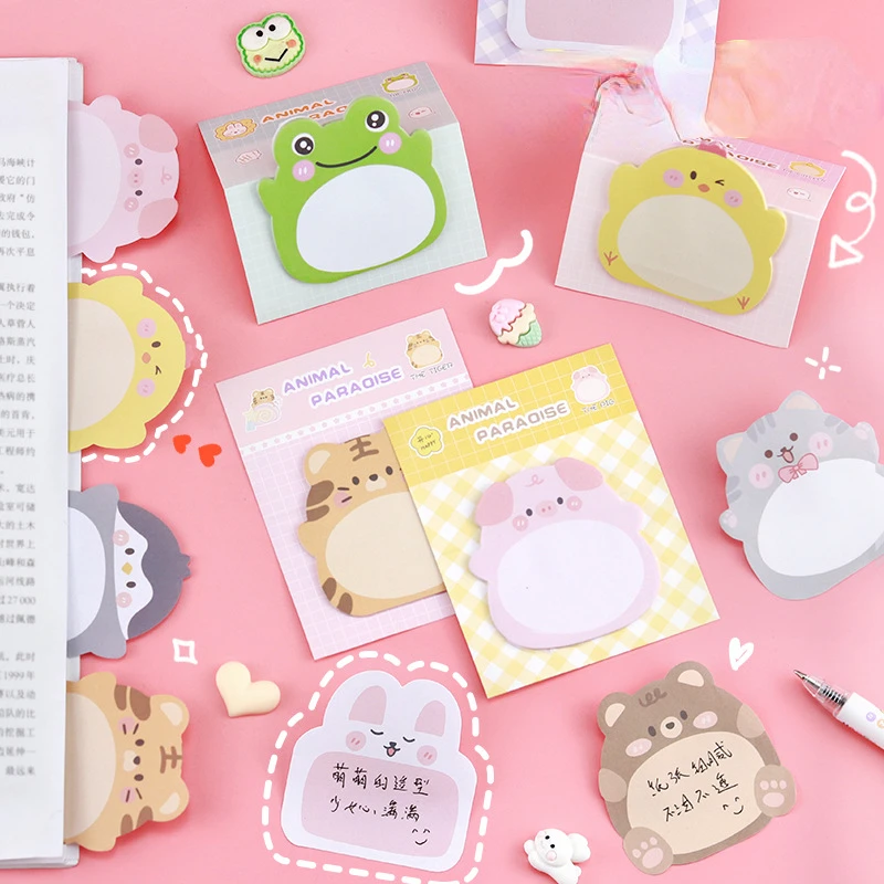 10 Pcs Sticker Cute Kawaii Animal Sticky Notes Notepad Memo Pads Office School Supply Stationery Bookmark
10 Pcs Sticker Cute Kawaii Animal Sticky Notes Notepad Memo Pads Office School Supply Stationery Bookmark