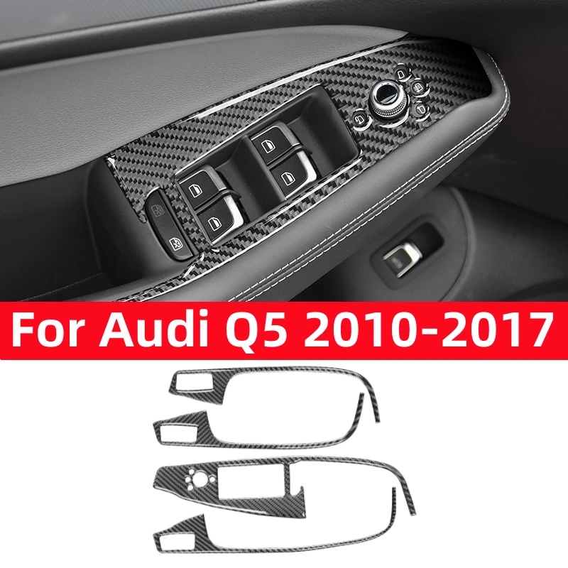 For Audi Q5 2010-2017 Accessories Carbon Fiber Modification Interior Car Windows Control Panel Trim Frame Decor Cover Sticker
For Audi Q5 2010-2017 Accessories Carbon Fiber Modification Interior Car Windows Control Panel Trim Frame Decor Cover Sticker