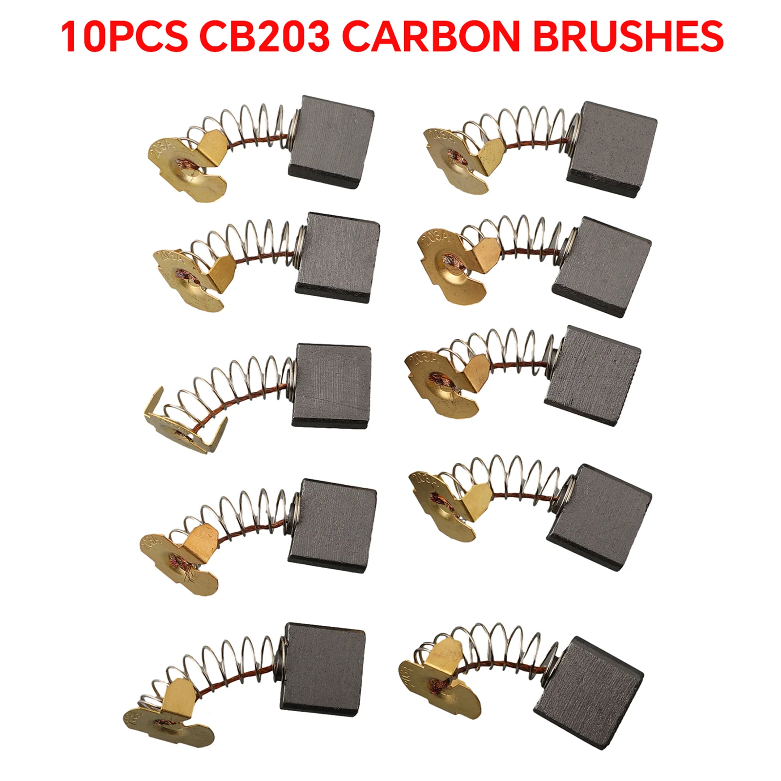 10PCS Carbon Brushes CB325/CB459/CB303/CB419/CB203/CB85 Replacement For Angle Grinder Carbon Brush
10PCS Carbon Brushes CB325/CB459/CB303/CB419/CB203/CB85 Replacement For Angle Grinder Carbon Brush