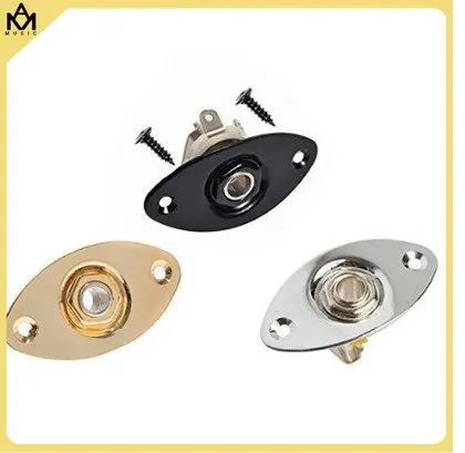12Pcs Oval Electric Bass Guitar Output Input Jack Socket Cover Plate with 2 Mounting Screws for LP Electric Guitar
12Pcs Oval Electric Bass Guitar Output Input Jack Socket Cover Plate with 2 Mounting Screws for LP Electric Guitar
