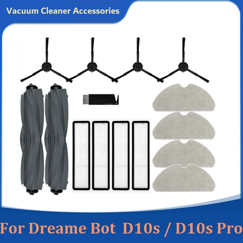 Аксессуары для пылесоса Dreame Bot D10S / D10S Pro, основная боковая щетка, фильтр НЕРА, насадка на швабру, 1 комплект
Аксессуары для пылесоса Dreame Bot D10S / D10S Pro, основная боковая щетка, фильтр НЕРА, насадка на швабру, 1 комплект
