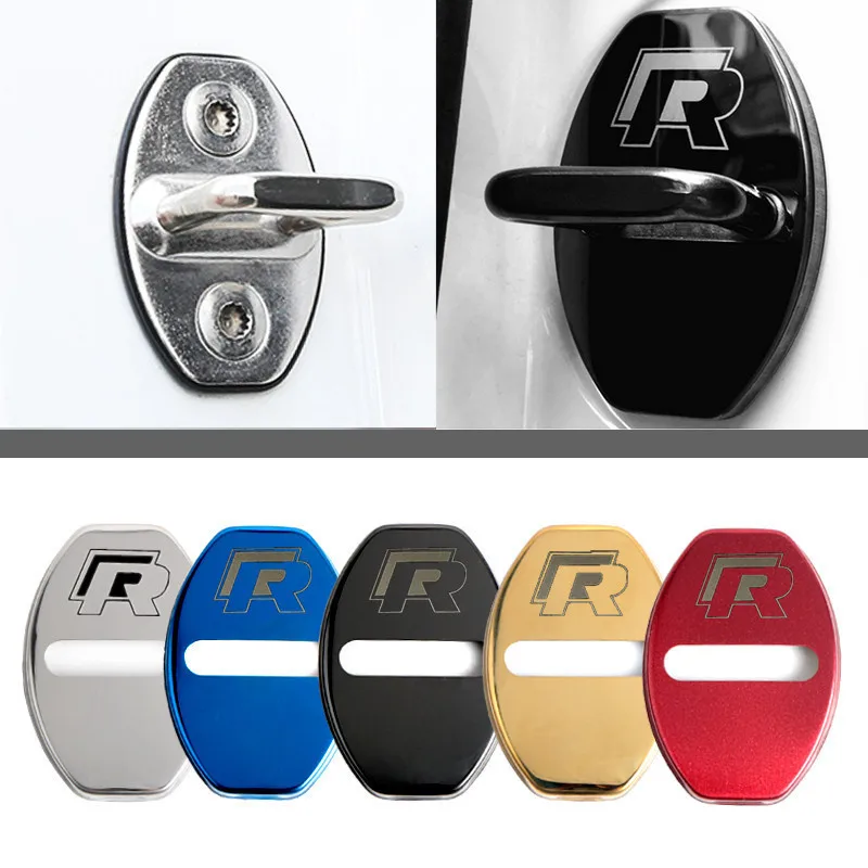 4Pcs Door Lock Cover Case For R Passat Sagitar Golf 7 Tiguan Stainless Steel Door Lock Protective Cover Car Accsesories
4Pcs Door Lock Cover Case For R Passat Sagitar Golf 7 Tiguan Stainless Steel Door Lock Protective Cover Car Accsesories