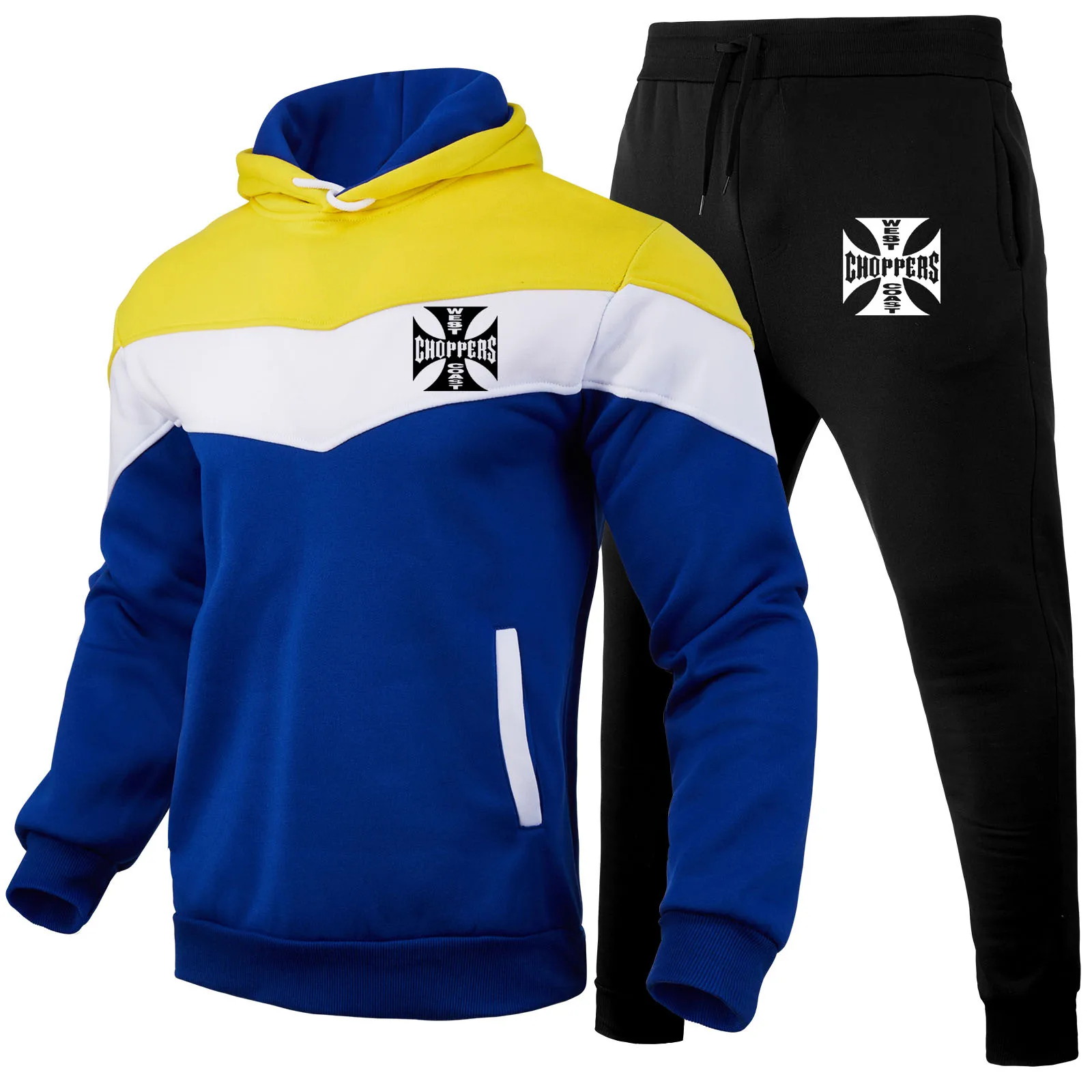 Trend 2022 Casual Sports Men's Sweatshirt Set West coast logo print Contrast Color Hip-hop street men's hoodie +pants suit
Trend 2022 Casual Sports Men's Sweatshirt Set West coast logo print Contrast Color Hip-hop street men's hoodie +pants suit