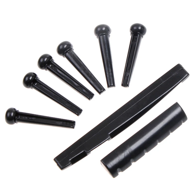 A Set of Folk Guitar Bone Bridge Pins Saddle Nut 2 Colors for Choose Guitar Parts & Accessories Guitar Bone Bridge Pins
A Set of Folk Guitar Bone Bridge Pins Saddle Nut 2 Colors for Choose Guitar Parts & Accessories Guitar Bone Bridge Pins