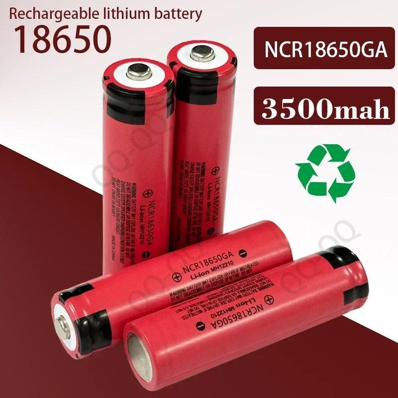 New 3.7V3500Mah NCR18650GA Pointed 18650 Lithium Battery Is Suitable for Cast Batteries Such As Battery Packs and Tool Batteries
New 3.7V3500Mah NCR18650GA Pointed 18650 Lithium Battery Is Suitable for Cast Batteries Such As Battery Packs and Tool Batteries