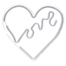 LED Neon Red "Love" Heart Wall Sign For Cool Light Wall Art, Bedroom Decorations, Home Accessories, Party, Holiday Decor
LED Neon Red "Love" Heart Wall Sign For Cool Light Wall Art, Bedroom Decorations, Home Accessories, Party, Holiday Decor