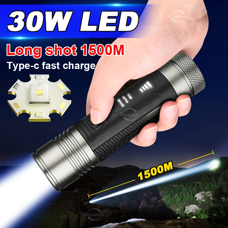 2023 Super Powerful Led Flashlight 18650 USB Rechargeable Torch High Power Led Flashlights 2500M Outdoor Camping Hunting Lantern
2023 Super Powerful Led Flashlight 18650 USB Rechargeable Torch High Power Led Flashlights 2500M Outdoor Camping Hunting Lantern
