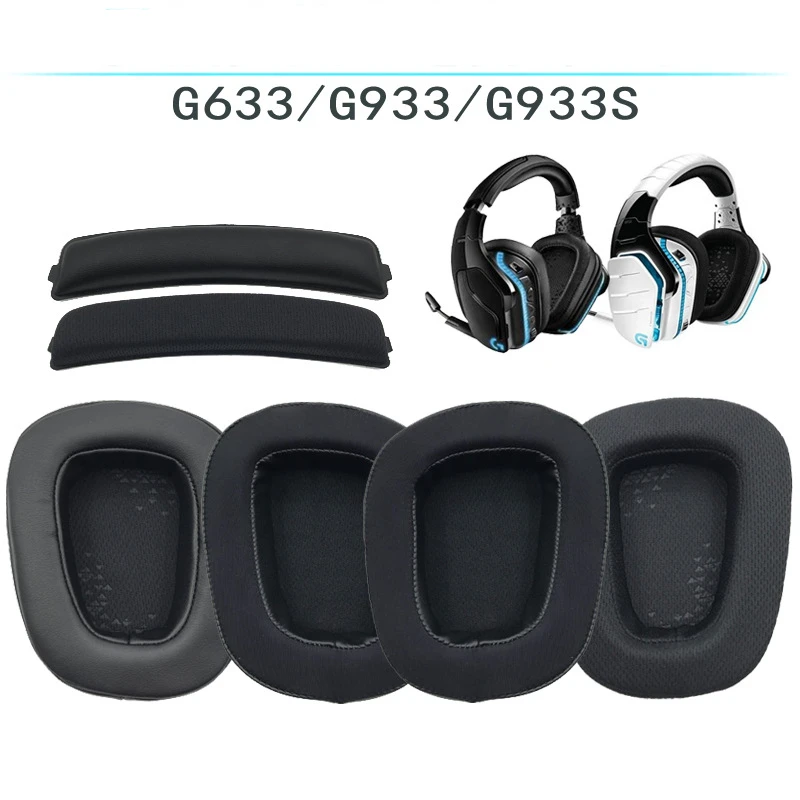 Earphone Accessories for Logitech G633 G933 G933S Earphone Sponge Cover EarPads Cotton Ear Leather Earmuffs Cross Beam Head Pad
Earphone Accessories for Logitech G633 G933 G933S Earphone Sponge Cover EarPads Cotton Ear Leather Earmuffs Cross Beam Head Pad