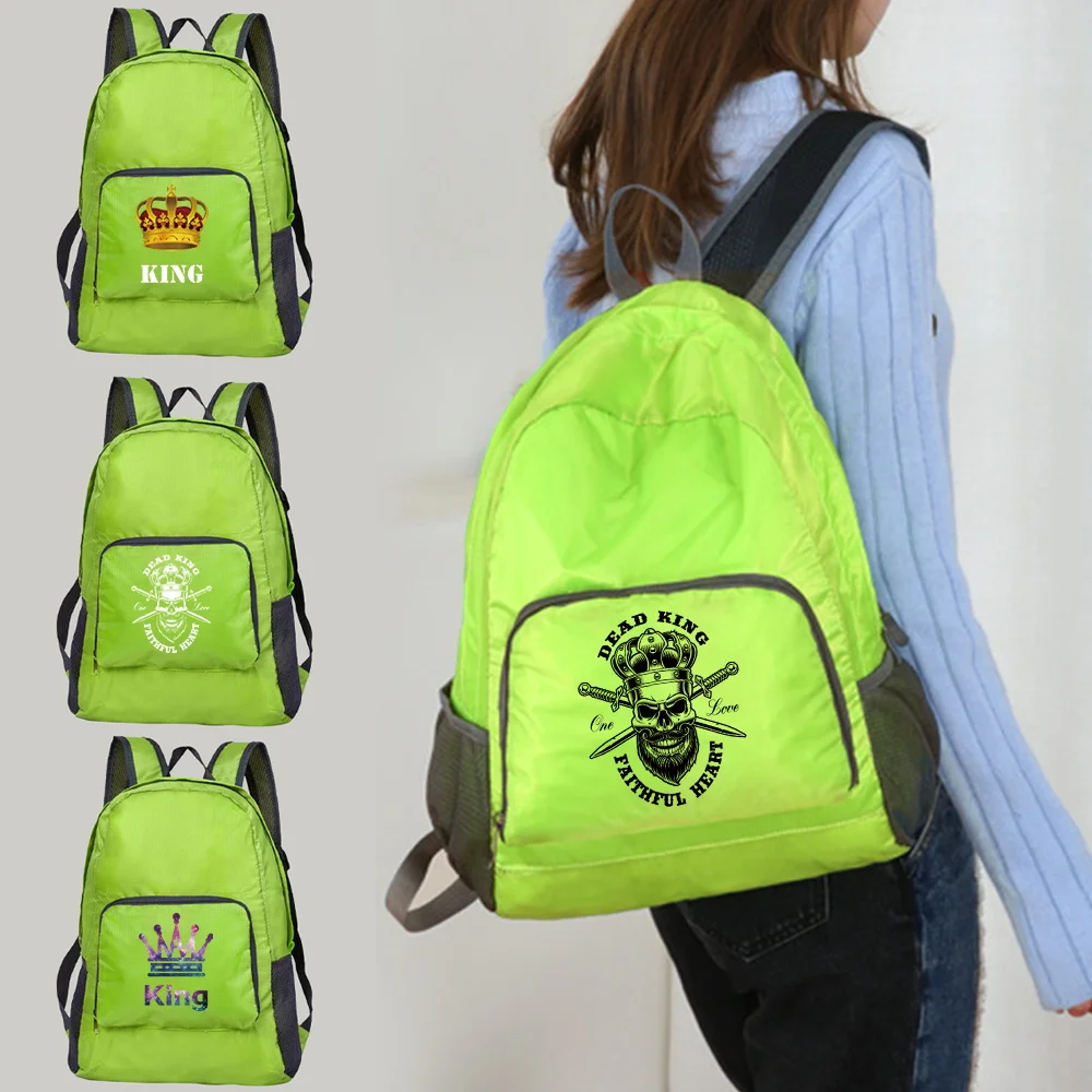 2022 Backpack Portable Foldable Lightweight Men Mountaineering Pack King Queen Print Backpacks Women Travel Must-Have Daypack
2022 Backpack Portable Foldable Lightweight Men Mountaineering Pack King Queen Print Backpacks Women Travel Must-Have Daypack