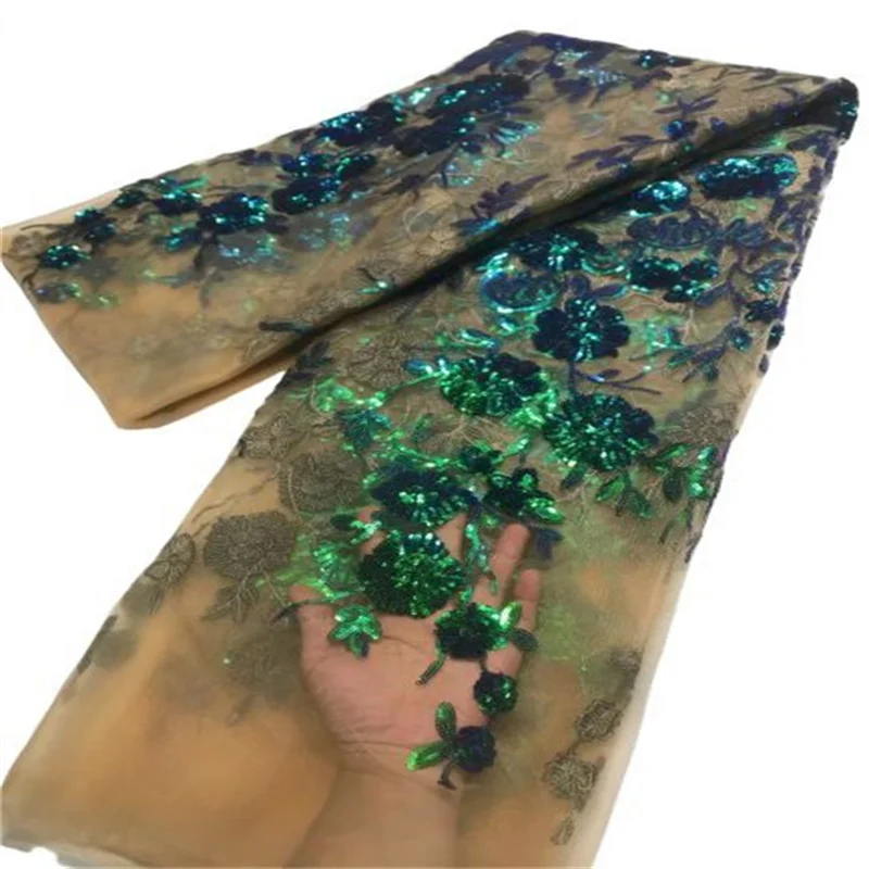2022 Green/Gold African Tulle Lace Fabric 5 Yards High Quality Nigerian Tulle Lace Fabric For Sew Wedding Dress Women Diy Cloth
2022 Green/Gold African Tulle Lace Fabric 5 Yards High Quality Nigerian Tulle Lace Fabric For Sew Wedding Dress Women Diy Cloth