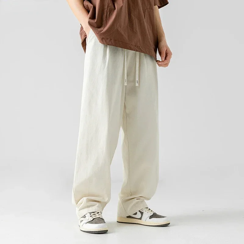 Men Solid High Quality Pure Cotton Joggers Pants 2023 Mens Japanese Streetwear Baggy Joggers Pants Male Casual Vintage Pants
Men Solid High Quality Pure Cotton Joggers Pants 2023 Mens Japanese Streetwear Baggy Joggers Pants Male Casual Vintage Pants