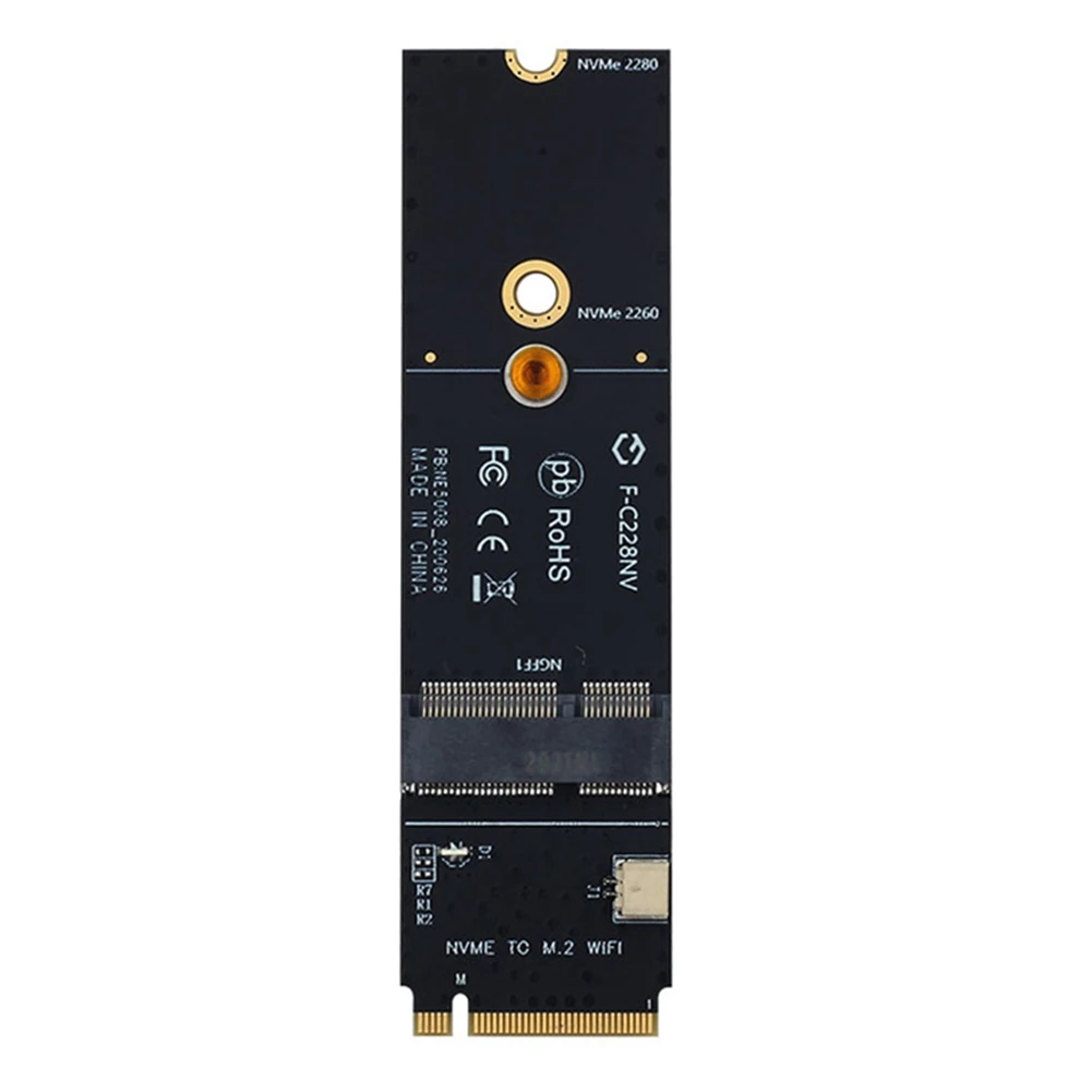 Беспроводной разъем M.2 A + E для ключей M.2 M, адаптер Wi-Fi Bluetooth для AX200 9260 Bcm94352Z, карта NVMe PCI Express, порт SSD
Беспроводной разъем M.2 A + E для ключей M.2 M, адаптер Wi-Fi Bluetooth для AX200 9260 Bcm94352Z, карта NVMe PCI Express, порт SSD