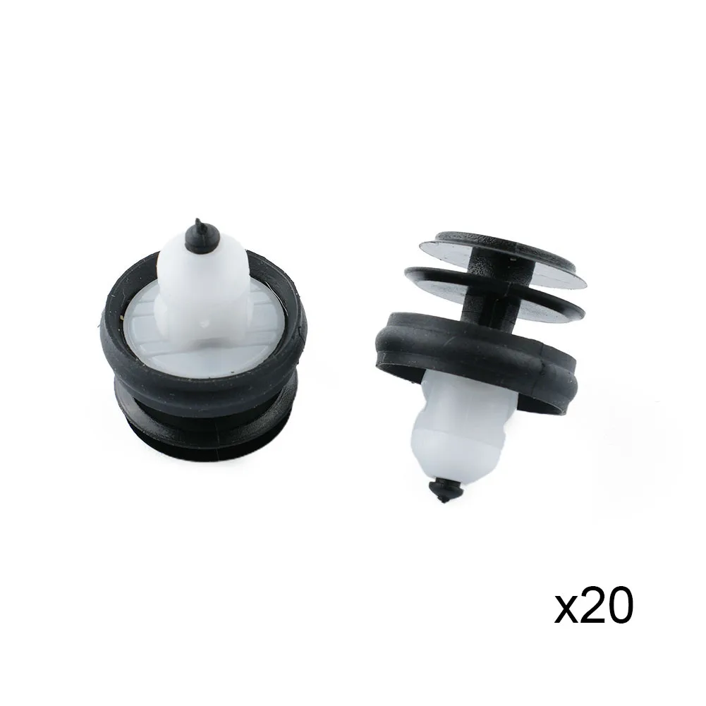 High Quality 20pcs 8mm Hole Door Trim Panel Clip 51-41-7-325-082 X20 Black White Door Trim Panel Clip Practical
High Quality 20pcs 8mm Hole Door Trim Panel Clip 51-41-7-325-082 X20 Black White Door Trim Panel Clip Practical