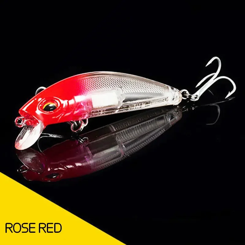 Luminous Minnow Fishing Lure 3D Eyes With Hard Bait Artificial Crankbaits For Carp Striped Bass Fishing Tackle
Luminous Minnow Fishing Lure 3D Eyes With Hard Bait Artificial Crankbaits For Carp Striped Bass Fishing Tackle