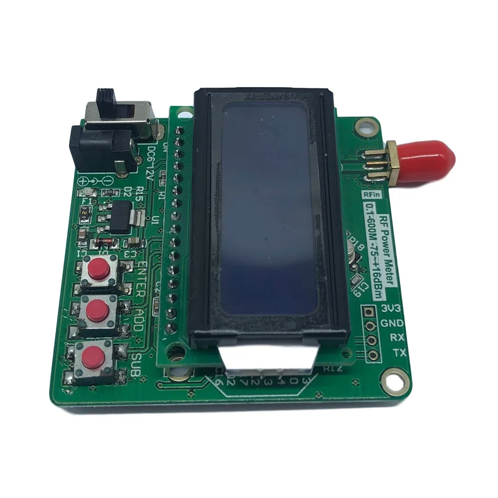 Цифровой измеритель мощности RF-75 ~ + 16 дбм, ультра маленький жк-дисплей с подсветкой, цифровой измеритель частоты и затухания
Цифровой измеритель мощности RF-75 ~ + 16 дбм, ультра маленький жк-дисплей с подсветкой, цифровой измеритель частоты и затухания