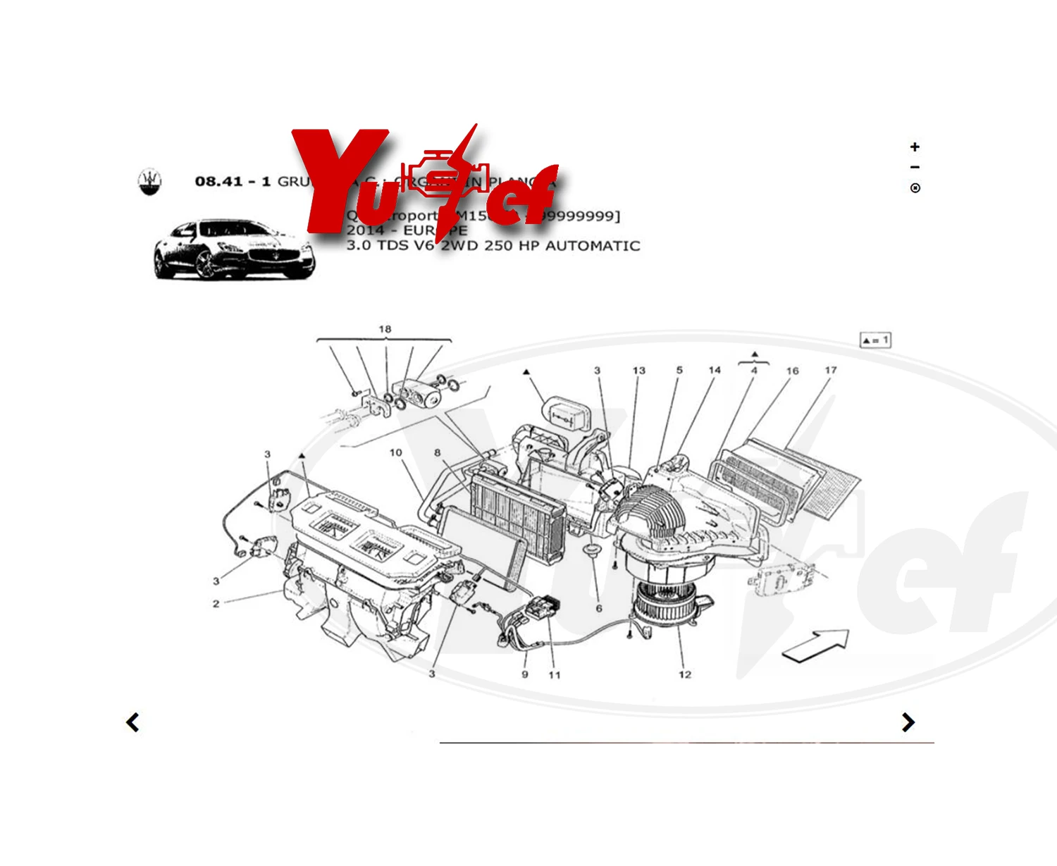 Автомобильный обогреватель сердечник подходит для Maserati QUATTROPORTE M156 3,0 TDS V6 2WD 2014- #673000093
Автомобильный обогреватель сердечник подходит для Maserati QUATTROPORTE M156 3,0 TDS V6 2WD 2014- #673000093