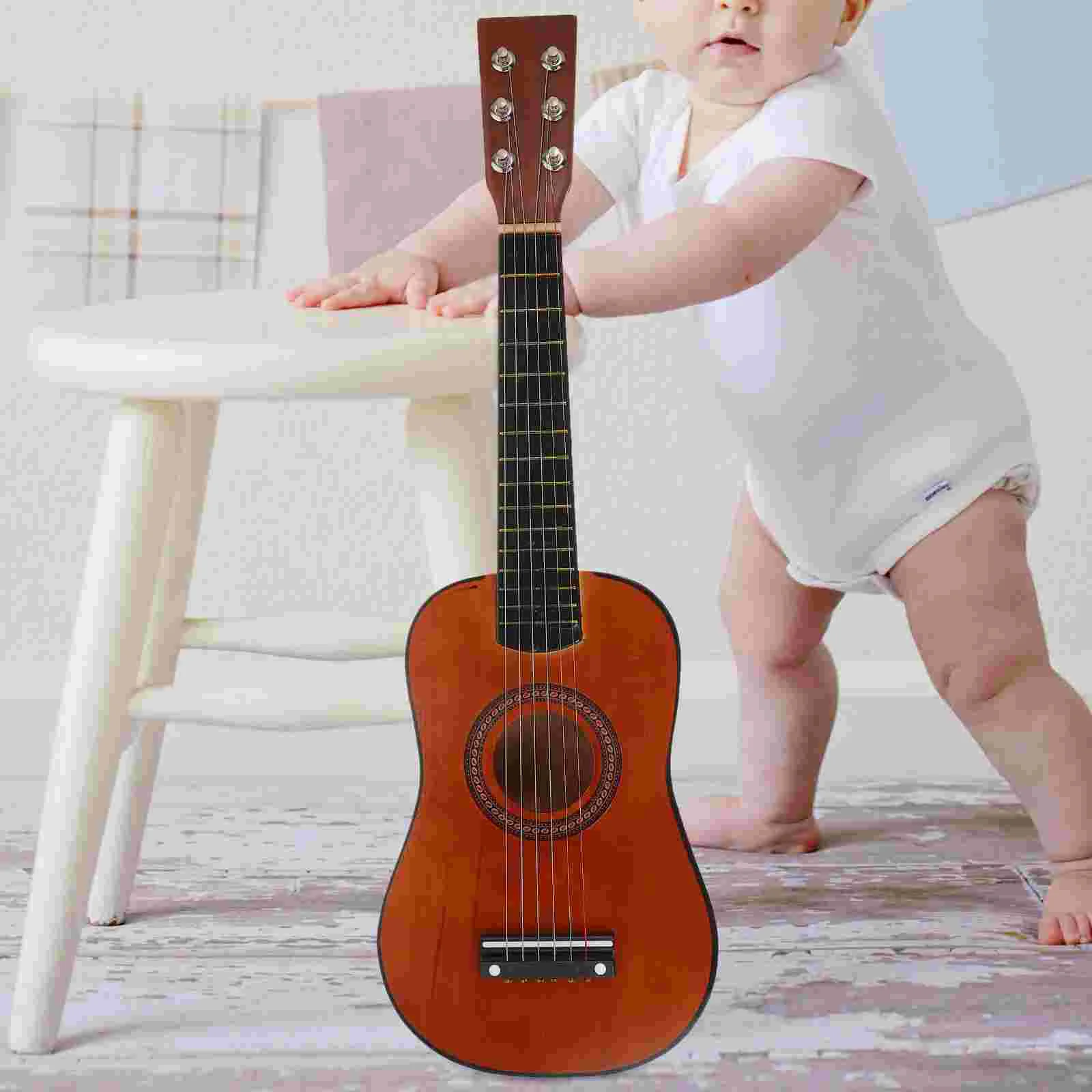 Toys for Toddlers Guitar Adults Gift Beginner Simulation Musical Instrument Child
Toys for Toddlers Guitar Adults Gift Beginner Simulation Musical Instrument Child