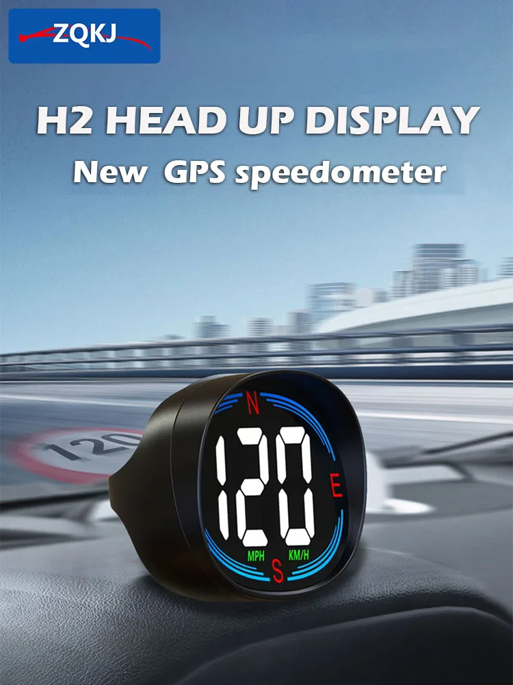 ZQKJ H2 HUD GPS Head-up Display KMH MPH Speedometer Universal Auto Electronics Alarm Plug And Play Accessories For Vehicles
ZQKJ H2 HUD GPS Head-up Display KMH MPH Speedometer Universal Auto Electronics Alarm Plug And Play Accessories For Vehicles