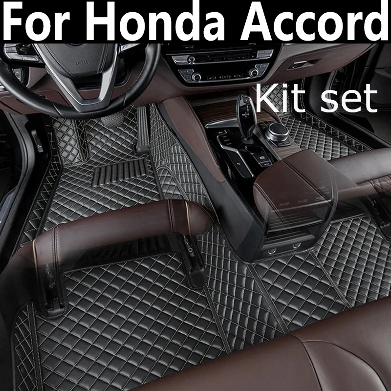 

For Honda Accord 2022 2021 2020 2019 2018 Car Floor Mats Waterproof Carpets Auto Interior Accessories Custom Covers Rugs Product