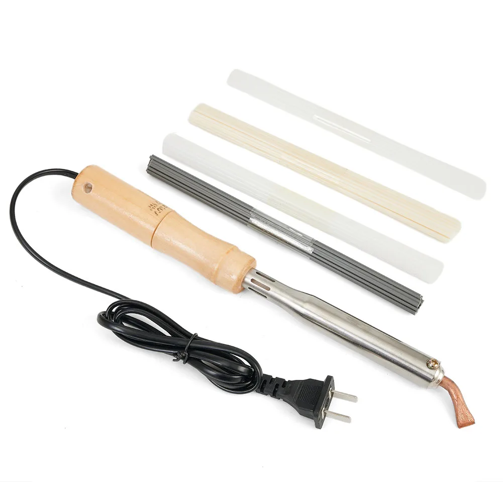 220V 450° Electric Soldering Iron Solder High Power Chisel Tip Wood Handle Soldering Iron Station Tool Welding Repair Tool
220V 450° Electric Soldering Iron Solder High Power Chisel Tip Wood Handle Soldering Iron Station Tool Welding Repair Tool