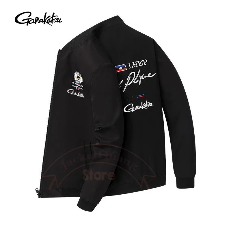 Gamakatsu Fishing Men's Jacket Stand Collar Baseball Uniform Luxury Outdoor Sports Wear-resistant Coat Men
Gamakatsu Fishing Men's Jacket Stand Collar Baseball Uniform Luxury Outdoor Sports Wear-resistant Coat Men