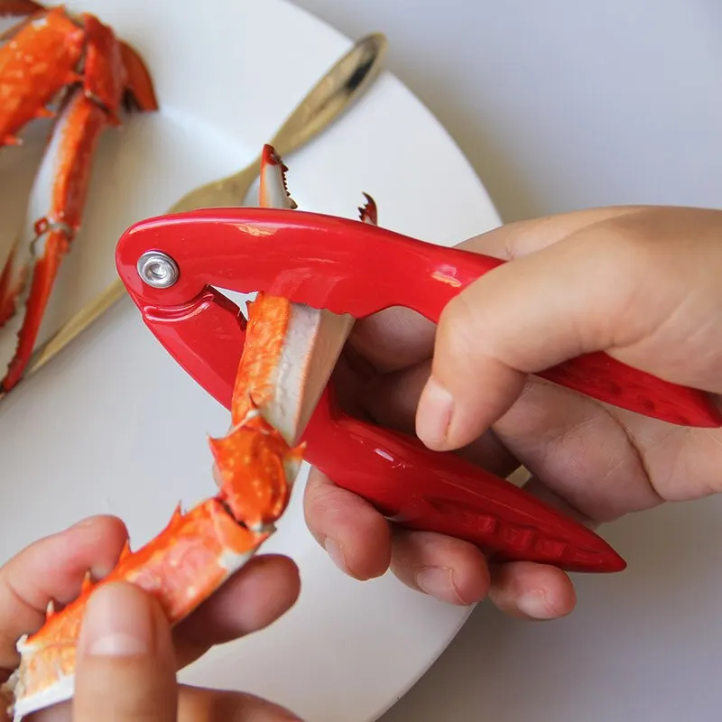 

Xugar Aluminum Alloy Lobster Crab Cracker Crab Sheller Walnut Nut Clip Seafood Shears Lobster Scissors Kitchen Sea Food Tools