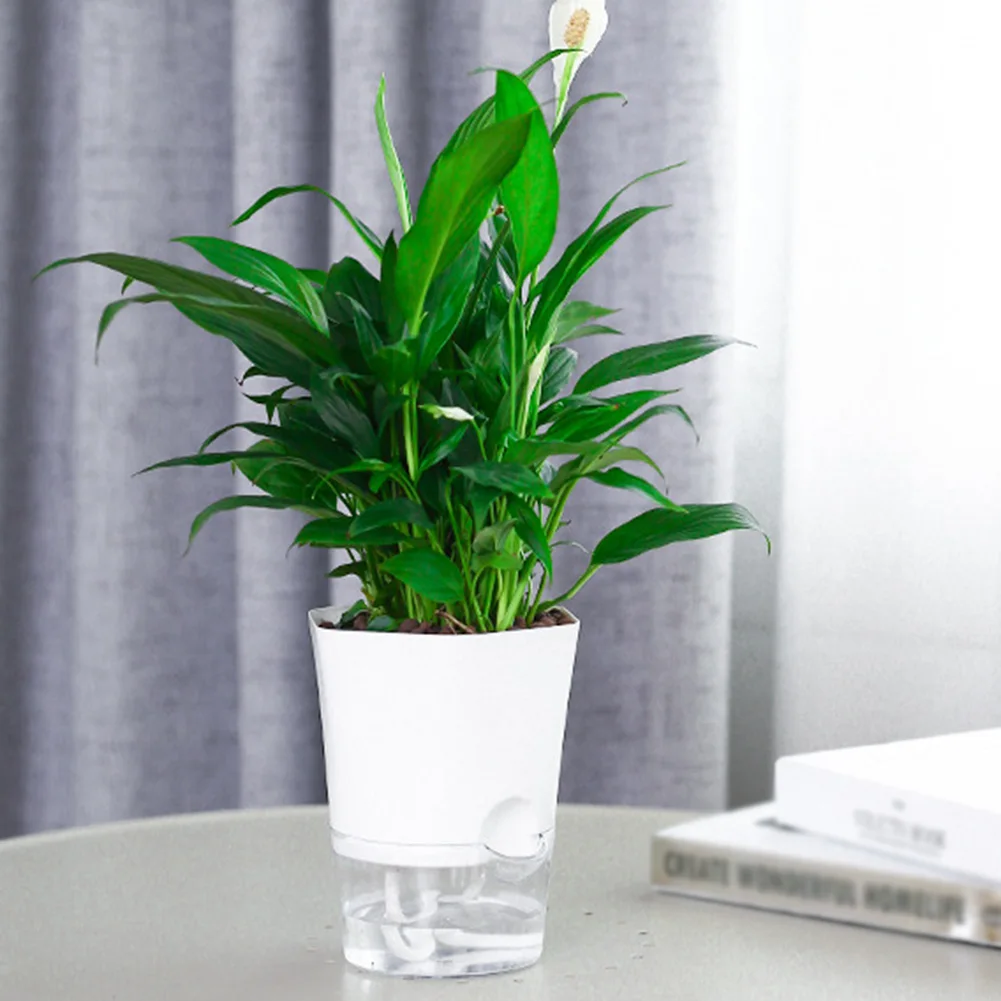 Garden Plant Pot Home Water-saving Decor Fertilizing Flower Plastic Reusable Self-Watering Transparent Washable Replacement
Garden Plant Pot Home Water-saving Decor Fertilizing Flower Plastic Reusable Self-Watering Transparent Washable Replacement