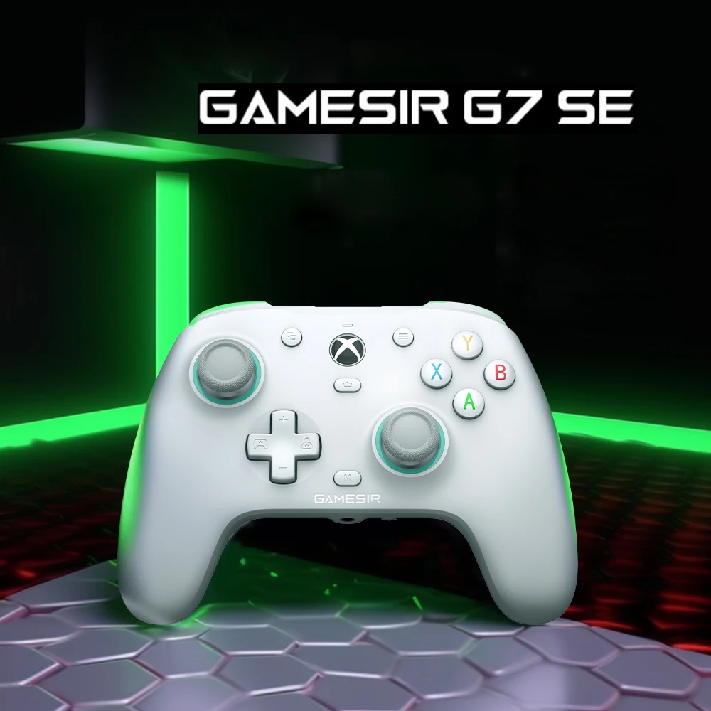 GameSir G7 SE XBOX Wired Controller for Xbox Series X|S Xbox One & Windows 10/11 Gaming Gamepad with Hall Effect Joysticks
GameSir G7 SE XBOX Wired Controller for Xbox Series X|S Xbox One & Windows 10/11 Gaming Gamepad with Hall Effect Joysticks