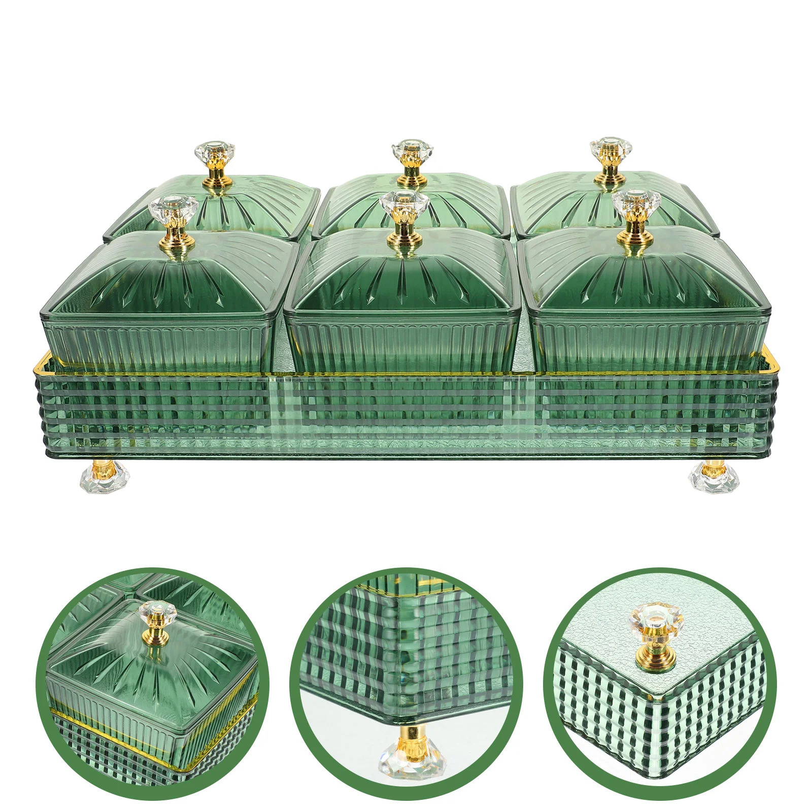 1 set of Snacks Dish Serving Plate Appetizer Plate with Tray Party Wedding Nuts Plate
1 set of Snacks Dish Serving Plate Appetizer Plate with Tray Party Wedding Nuts Plate