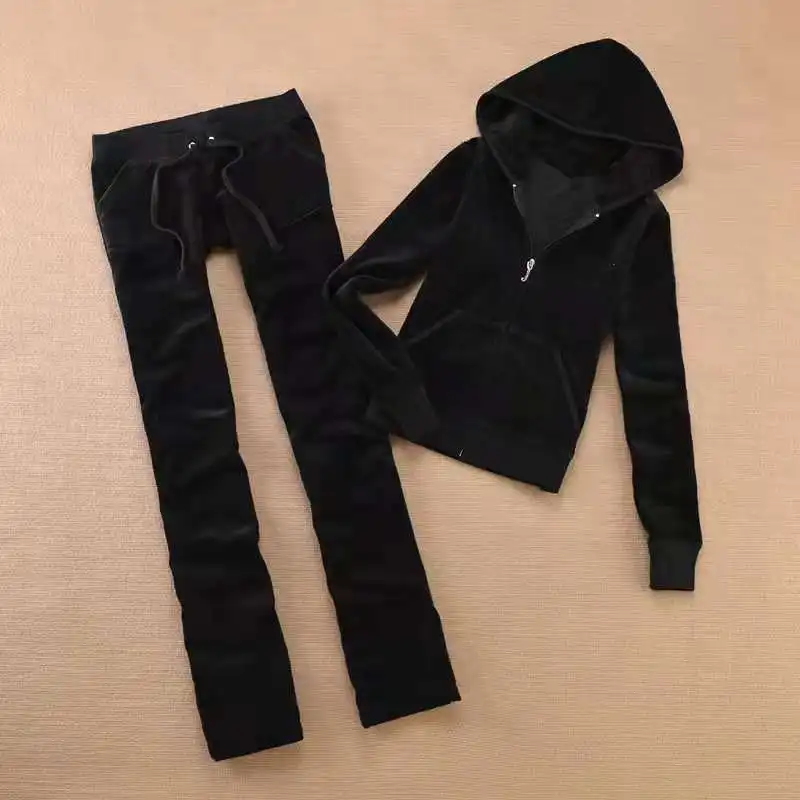 Velvet Tracksuit For Women 2024Spring/Fall Women's Jacket And Pants Sets Without Diamonds
Velvet Tracksuit For Women 2024Spring/Fall Women's Jacket And Pants Sets Without Diamonds