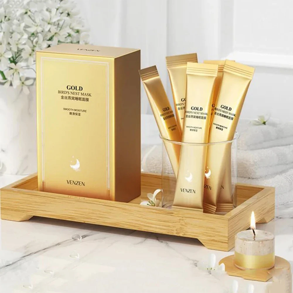 Маска для сна Golden Silk Bird's Nest, увлажняющая и увлажняющая Осветляющая Маска для лица, товары для ухода за кожей
Маска для сна Golden Silk Bird's Nest, увлажняющая и увлажняющая Осветляющая Маска для лица, товары для ухода за кожей