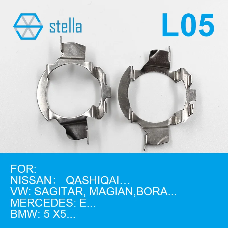 Stella 2pcs H7 LED headlight Holders/Adapters Lamp Base for NISSAN QASHIQAI/for VW SAGITAR,MAGIAN,BORA/for Mercedes E/For BMW 5
Stella 2pcs H7 LED headlight Holders/Adapters Lamp Base for NISSAN QASHIQAI/for VW SAGITAR,MAGIAN,BORA/for Mercedes E/For BMW 5