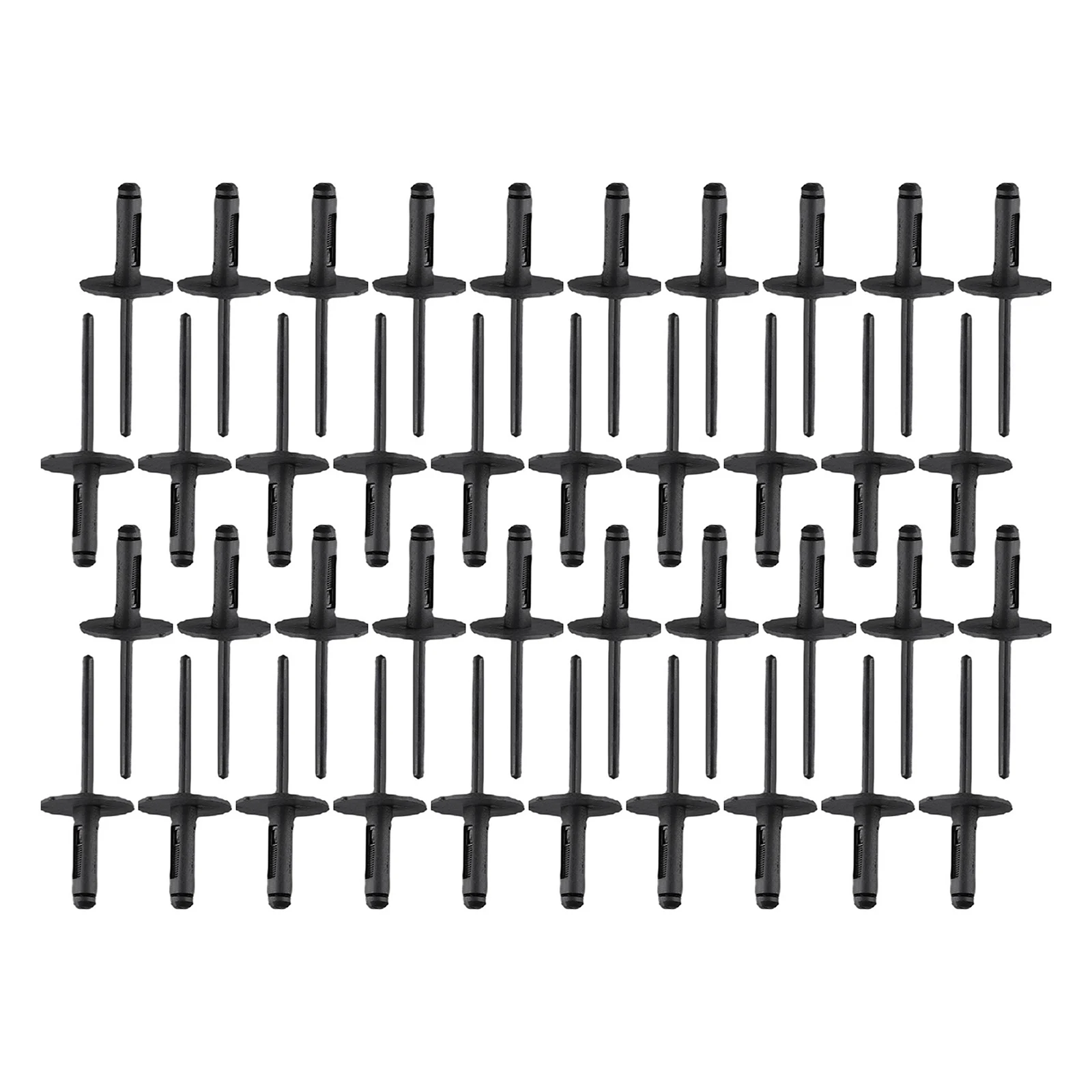 40x Panel Push pin Plastic Clip Black Bumper Car Rivets Assortment Door Sill Tool 51717002953 51777171004 Retainer
40x Panel Push pin Plastic Clip Black Bumper Car Rivets Assortment Door Sill Tool 51717002953 51777171004 Retainer