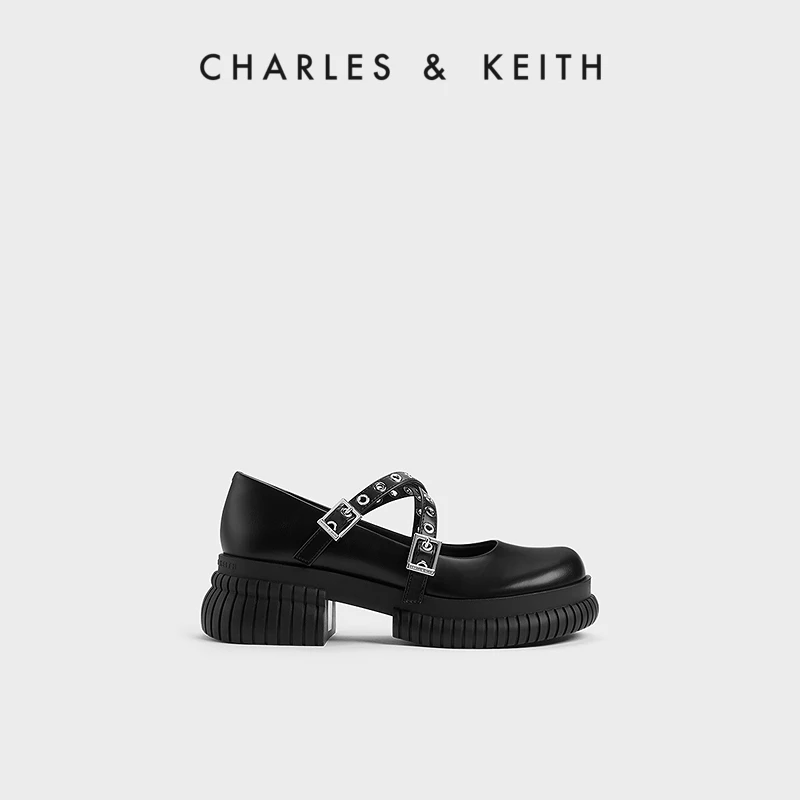 CHARLES&KEITH24 Spring new CK1-70920142 Rivet cross with platform Mary Jane shoes for women
CHARLES&KEITH24 Spring new CK1-70920142 Rivet cross with platform Mary Jane shoes for women
