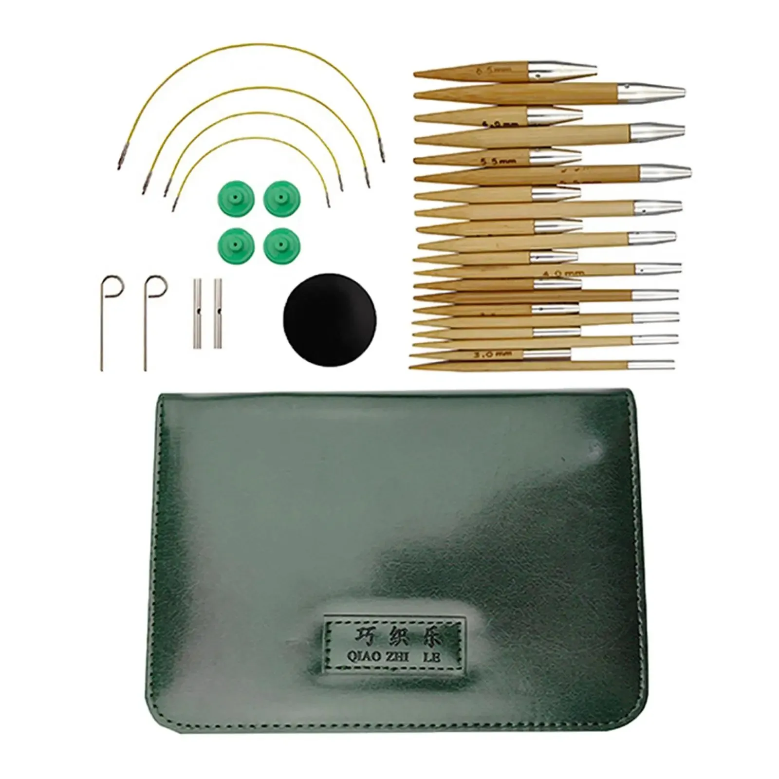 2024 NEW Aluminium Circular Crochet Handmade Crafts Knitting Needles Removable Grip Festival Gift for Sewing Weave Tool
2024 NEW Aluminium Circular Crochet Handmade Crafts Knitting Needles Removable Grip Festival Gift for Sewing Weave Tool