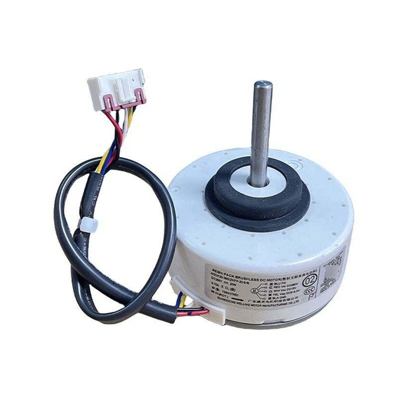 WZDK20-38G Air Conditioner Indoor Motor (ZKFP-20-8-6) 20W Household Brushless DC Fan Motor
WZDK20-38G Air Conditioner Indoor Motor (ZKFP-20-8-6) 20W Household Brushless DC Fan Motor