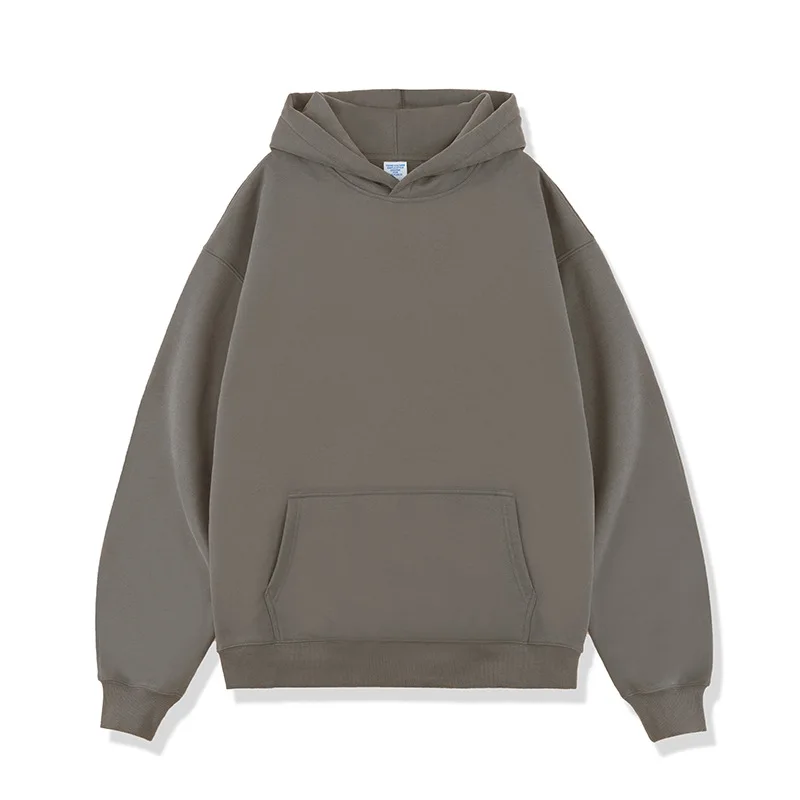 Autumn and Winter New 450G Pure Cotton Plush Sweatshirt Solid Color Loose Thickened Trendy Men's Hoodie Clothing
Autumn and Winter New 450G Pure Cotton Plush Sweatshirt Solid Color Loose Thickened Trendy Men's Hoodie Clothing