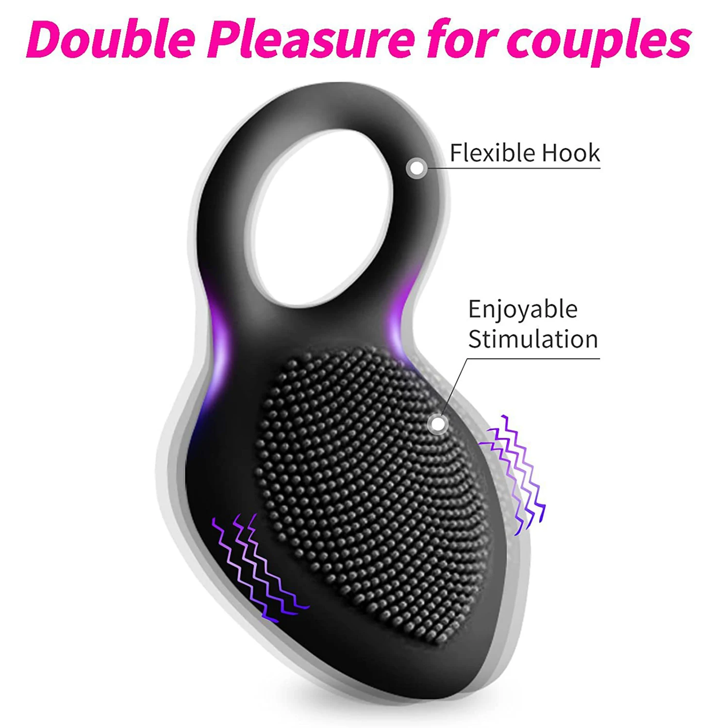 Penis Ring Vibrating Clitoris Stimulator G Spot Sex Toys For Couple Vibro Delay Lick Vagina Orgasm Lock Fine Sleeve Vibrator Penis Ring Vibrating Clitoris Stimulator G Spot Sex Toys For Couple Vibro Delay Lick Vagina Orgasm Lock Fine Sleeve Vibrator