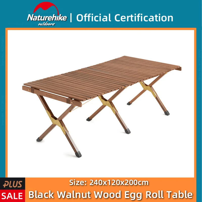 Naturehike Black Walnut Folding Egg Roll Table Outdoor Portable Camping Picnic Solid Wood Table Easy To Store Load Bearing 30KG
Naturehike Black Walnut Folding Egg Roll Table Outdoor Portable Camping Picnic Solid Wood Table Easy To Store Load Bearing 30KG