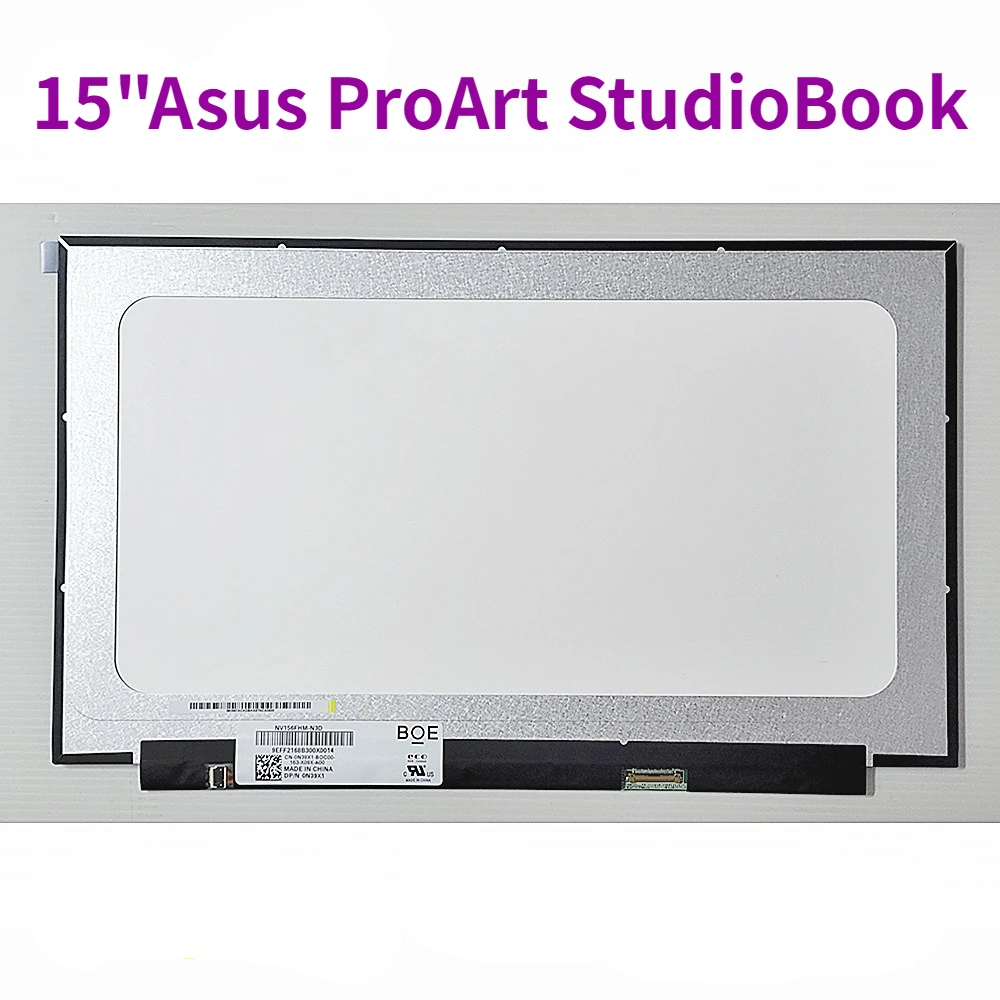 B156ZAN03.1 for Asus ProArt StudioBook Pro 15" W500G5T w500g5t ROG Zephyrus M15 GU502LWS gu502 Laptop LCD screen
B156ZAN03.1 for Asus ProArt StudioBook Pro 15" W500G5T w500g5t ROG Zephyrus M15 GU502LWS gu502 Laptop LCD screen