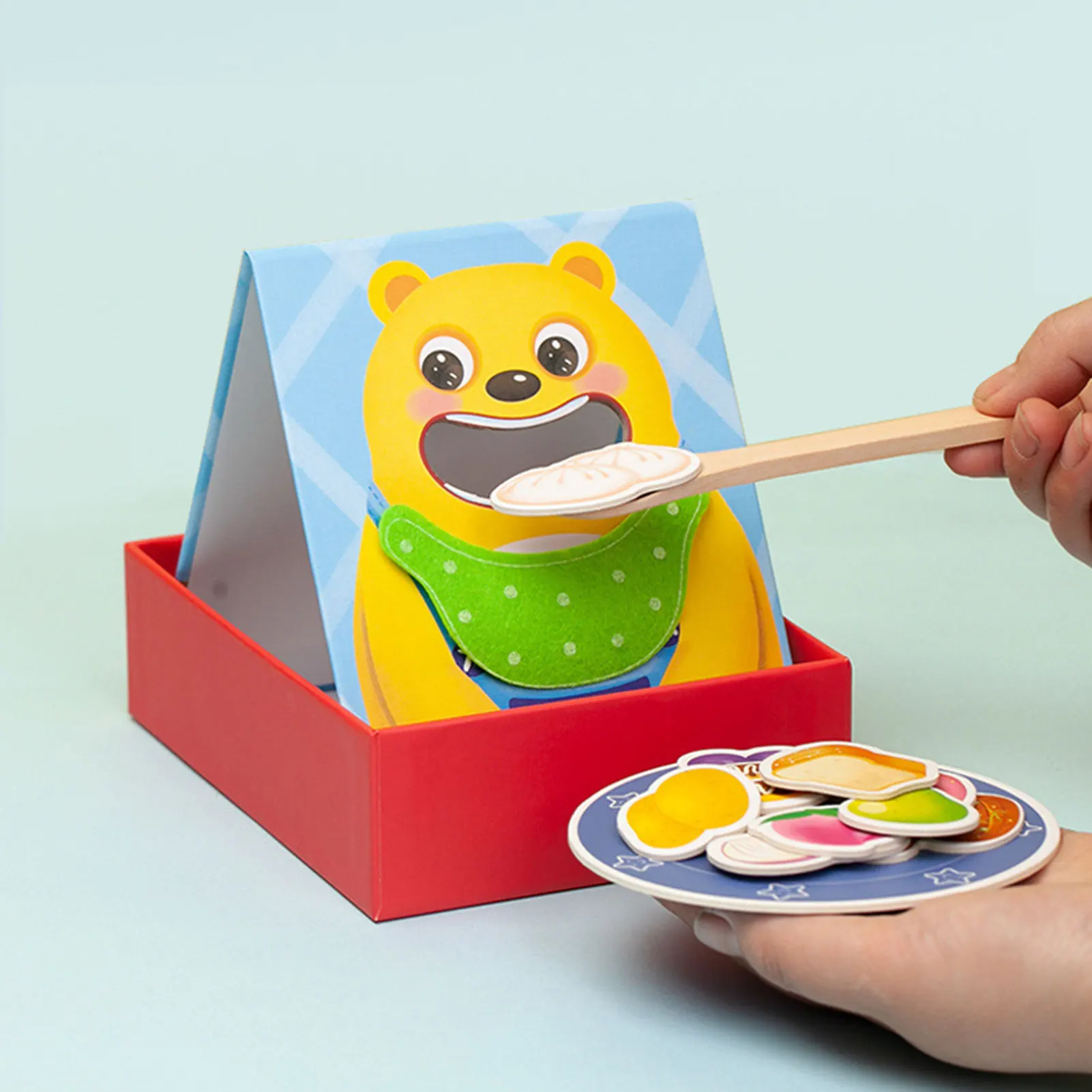 Игрушка Монтессори с милым медведем для кормления, улучшает координацию рук и глаз, развивающие игрушки для развития мелкой моторики, Набор рождественских подарков
Игрушка Монтессори с милым медведем для кормления, улучшает координацию рук и глаз, развивающие игрушки для развития мелкой моторики, Набор рождественских подарков