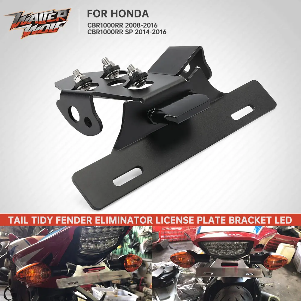 Tail Tidy Fender Eliminator License Plate Holder For HONDA CBR1000RR CBR 1000RR SP 2008-2016 Registration Frame Support Bracket
Tail Tidy Fender Eliminator License Plate Holder For HONDA CBR1000RR CBR 1000RR SP 2008-2016 Registration Frame Support Bracket