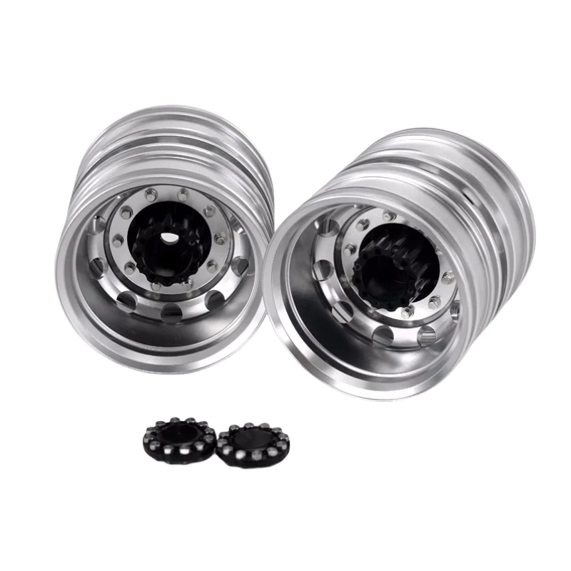 Full Metal Rear Wheel Hub for 1/14 Tamiya Tractor 56360/56362 FH12 56312 FH16 Globetrotter 750 6×4 Timber Truck/8×4 Tow Truck
Full Metal Rear Wheel Hub for 1/14 Tamiya Tractor 56360/56362 FH12 56312 FH16 Globetrotter 750 6×4 Timber Truck/8×4 Tow Truck