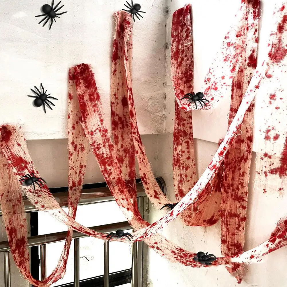 Realistic Halloween Props Spooky Halloween Decor Gauze Artificial Blood Bandage Cloth Haunted House Props for Party Venue Layout
Realistic Halloween Props Spooky Halloween Decor Gauze Artificial Blood Bandage Cloth Haunted House Props for Party Venue Layout