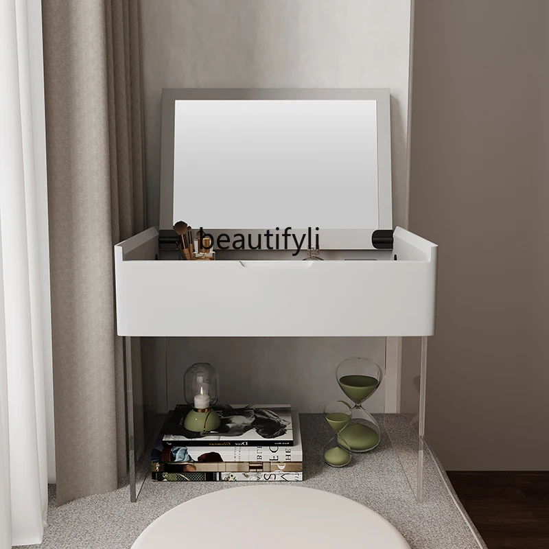 zqDresser Bedroom Modern Simple Bay Window Light Luxury Princess Style Integrated Small Acrylic Dresser
zqDresser Bedroom Modern Simple Bay Window Light Luxury Princess Style Integrated Small Acrylic Dresser