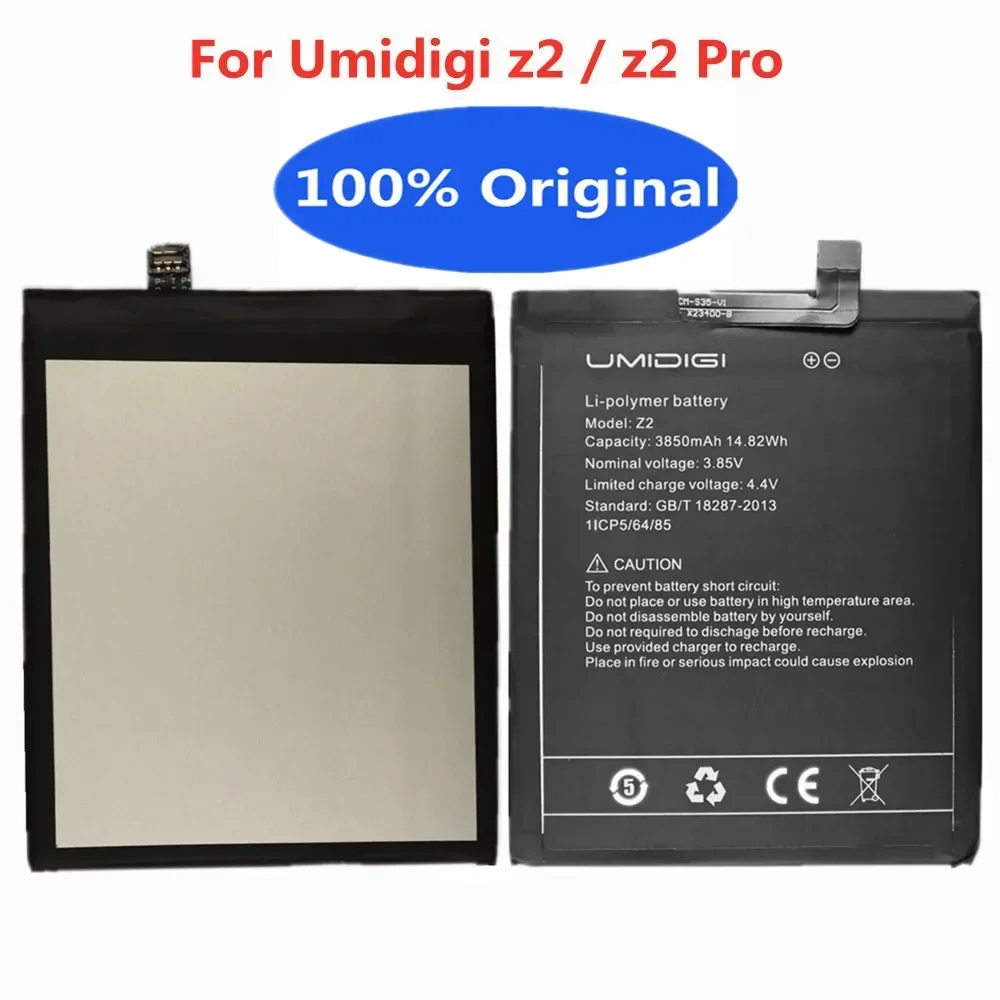 

Высококачественный Оригинальный аккумулятор для UMI Umidigi Z2 / Z2 Pro 3850 мАч мобильный телефон аккумулятор в наличии Быстрая доставка