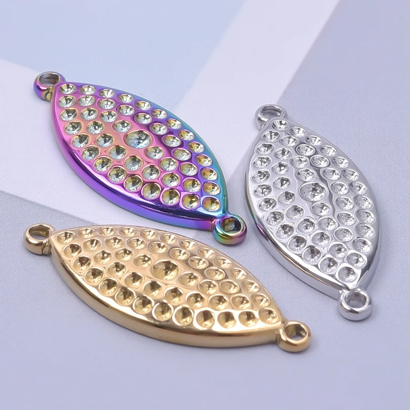 Stainless Steel Double Ring Oval Connector Pendant Charm Jewelry Making diy Necklace Bracelets Craft Accessories Bulk Wholesale
Stainless Steel Double Ring Oval Connector Pendant Charm Jewelry Making diy Necklace Bracelets Craft Accessories Bulk Wholesale