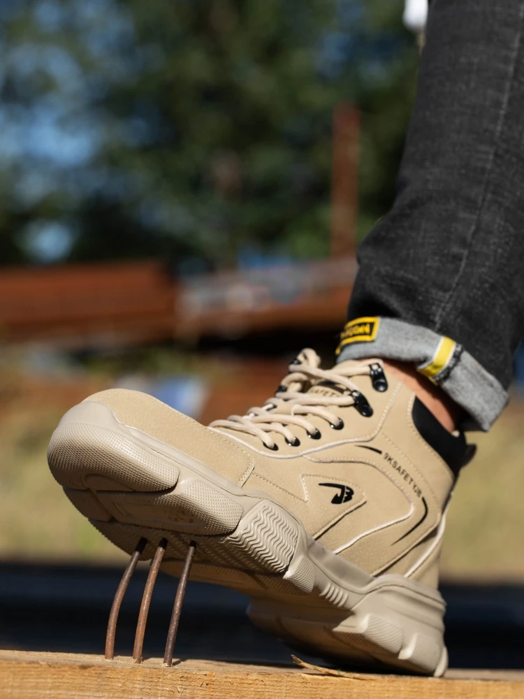 Light Cushion Sneakers Puncture-Proof Work Shoes Indestructible Male Steel Toe Shoes Safety Footwear Men Work Boots Lightweight
Light Cushion Sneakers Puncture-Proof Work Shoes Indestructible Male Steel Toe Shoes Safety Footwear Men Work Boots Lightweight