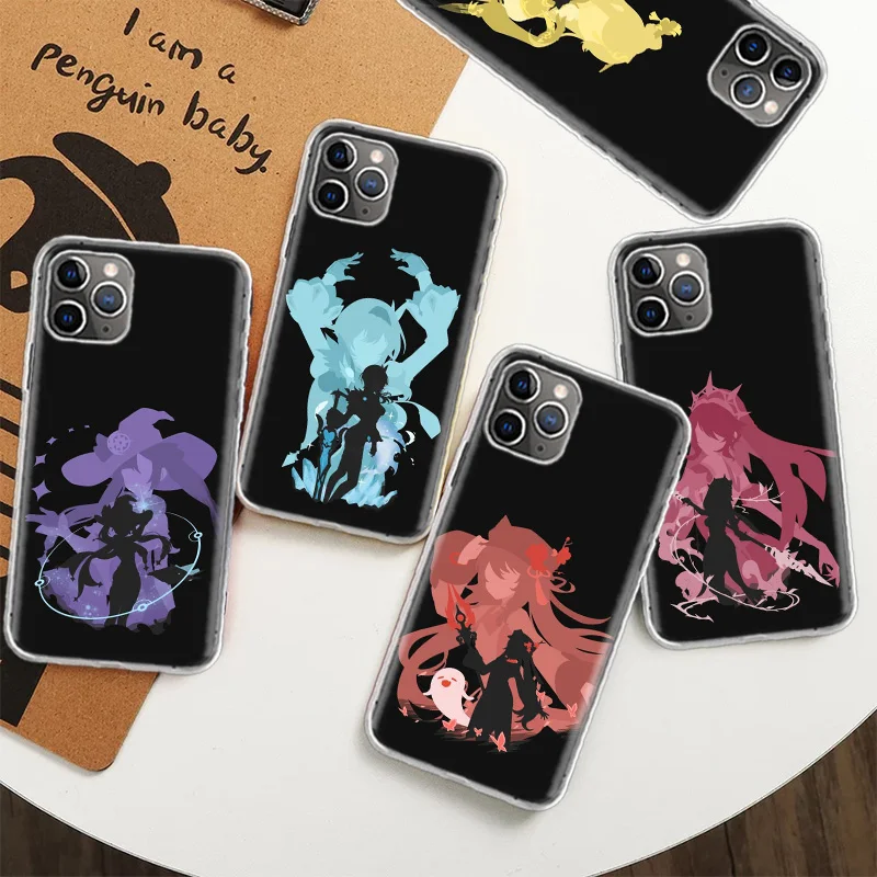 New Genshin Impact Case for iPhone 12 13 Mini 11 14 Plus 15 Pro Max 7 8 SE 2020 X XS Max Clear TPU Protective Phone Cover Coque
New Genshin Impact Case for iPhone 12 13 Mini 11 14 Plus 15 Pro Max 7 8 SE 2020 X XS Max Clear TPU Protective Phone Cover Coque