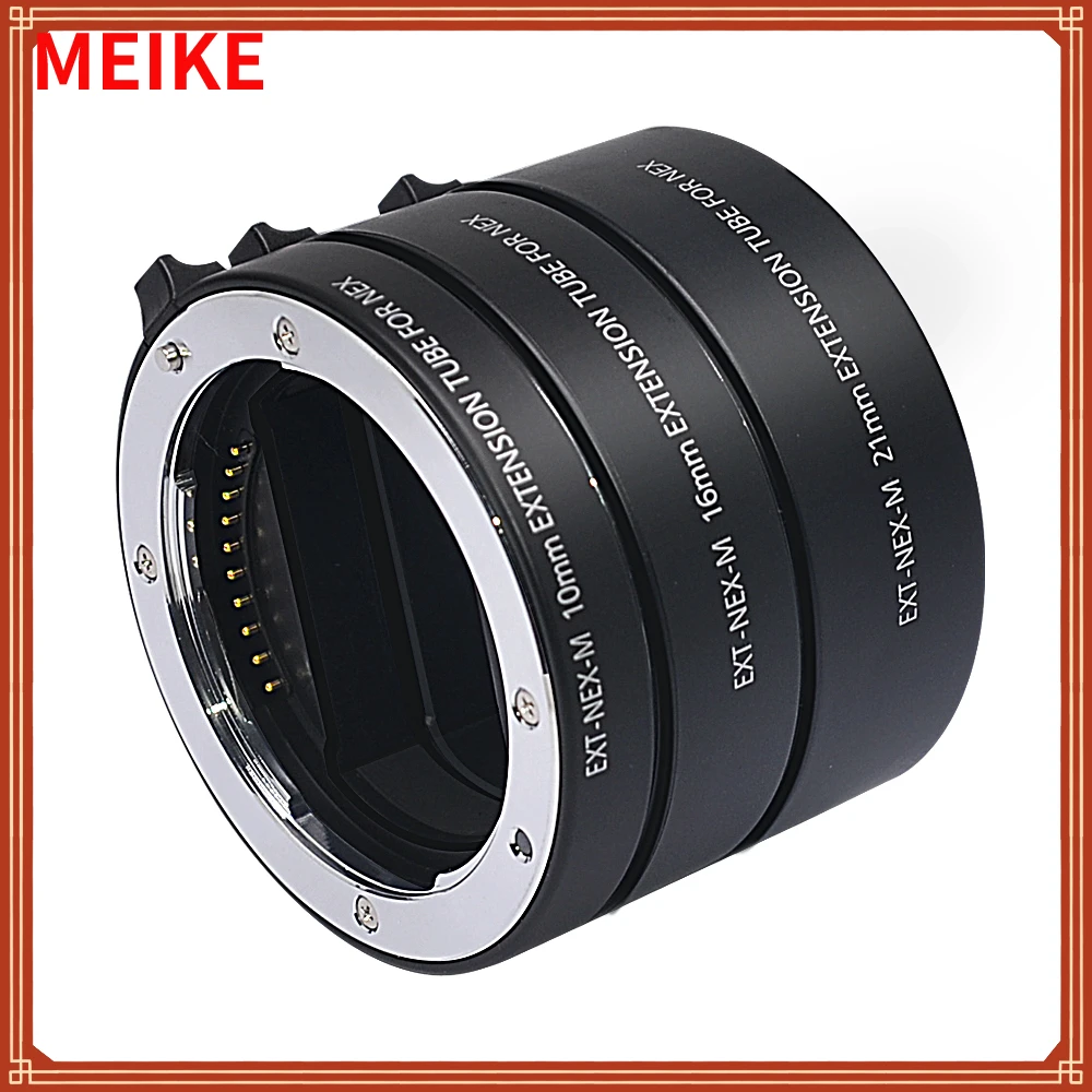 Удлинительное макрокольцо Mcoplus с автофокусом для Sony E Mount A6000 A6100 A6300 A6400 A6600 A7 A7II A9 A7III A7IV
Удлинительное макрокольцо Mcoplus с автофокусом для Sony E Mount A6000 A6100 A6300 A6400 A6600 A7 A7II A9 A7III A7IV